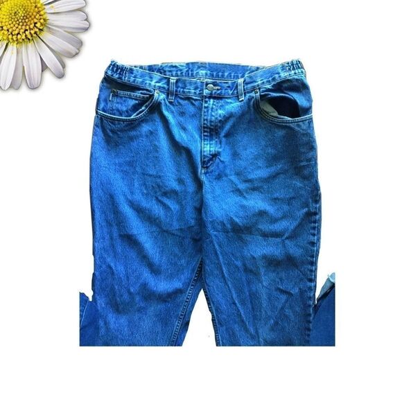 Vintage L.L. Bean blue jeans - Picture 2 of 7